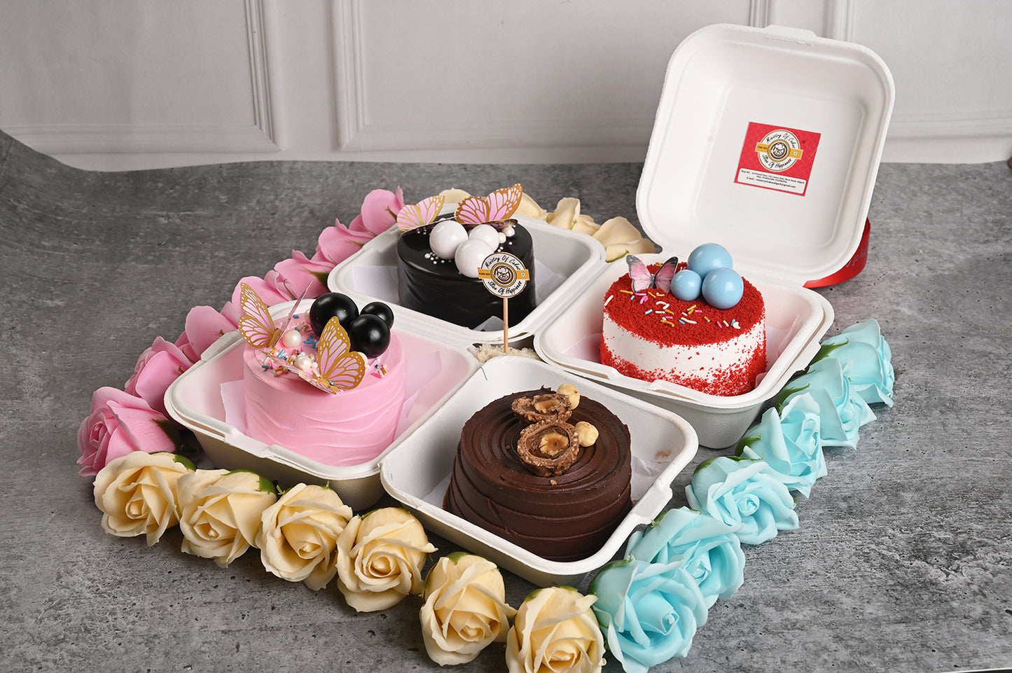 Combo Bento Cake by Ministry of Cakes