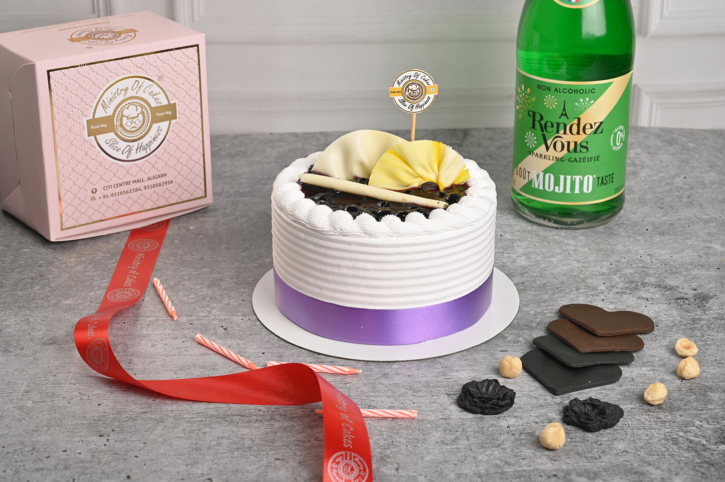 Blueberry Cake by Ministry of Cakes