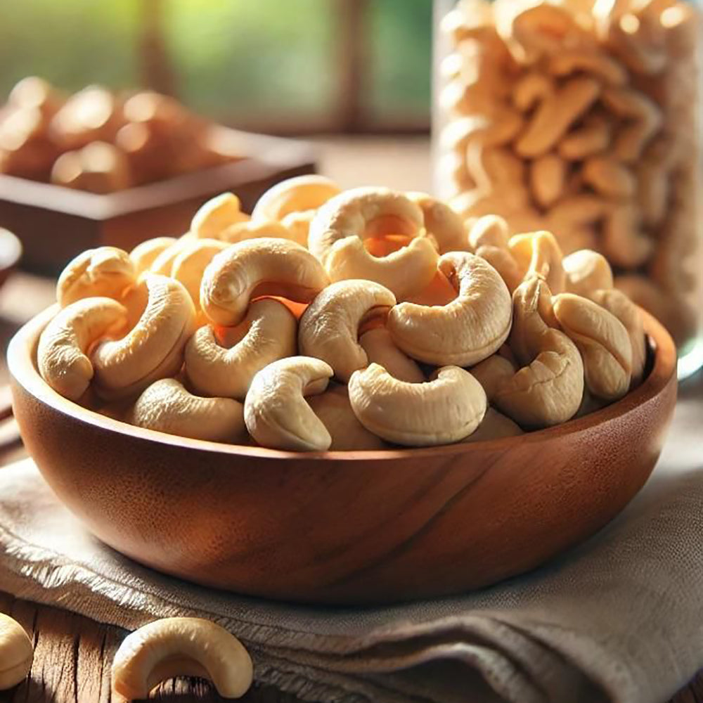 Premium Roasted Cashews | Premium Whole Crunchy Cashewnuts | Ministry of Cakes