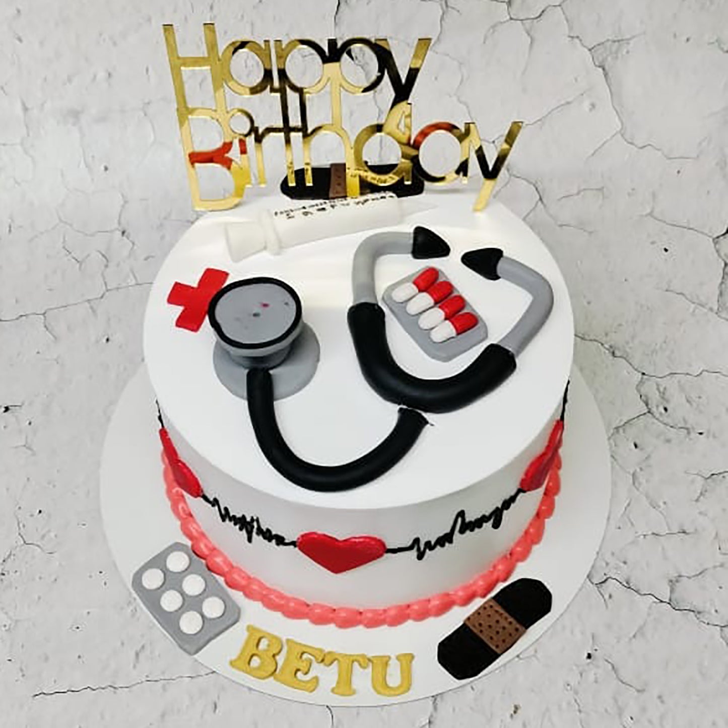 Doctor Themed Designer Cake – Medical Theme Celebration Cake | Ministry of Cakes