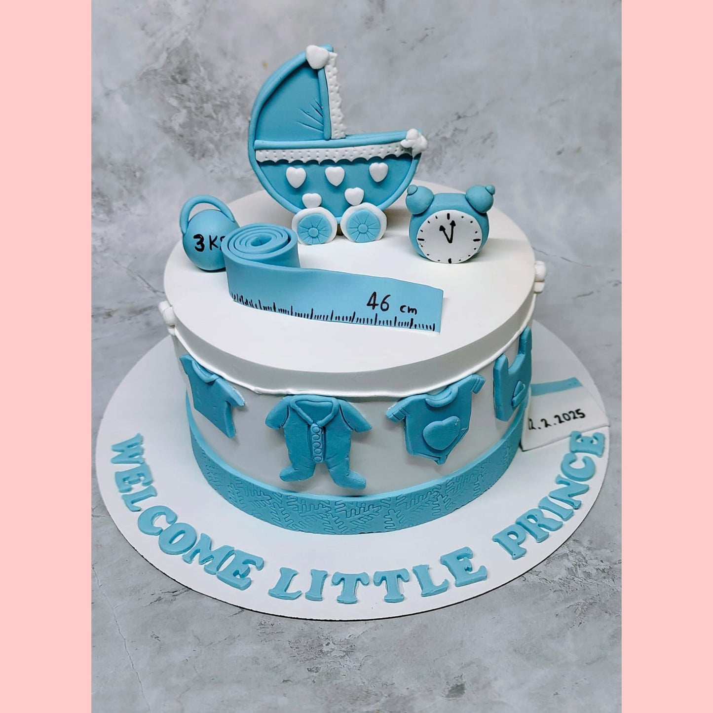 Welcome Little Prince Designer Cake | Ministry of Cakes