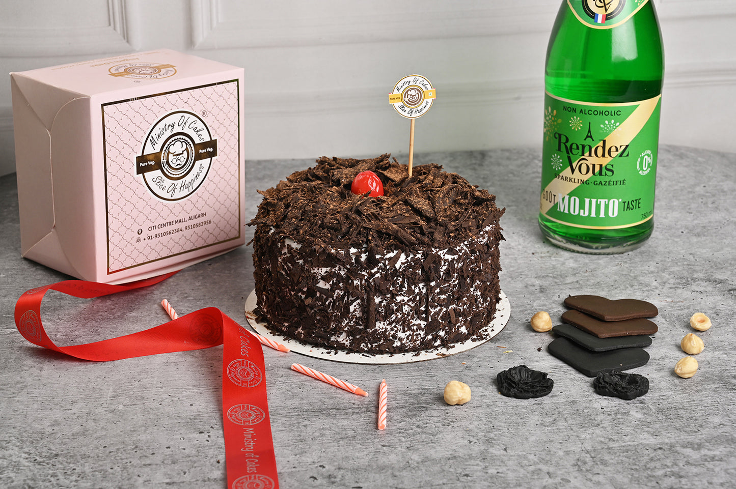 Premium Black Forest Cake by Ministry of Cakes