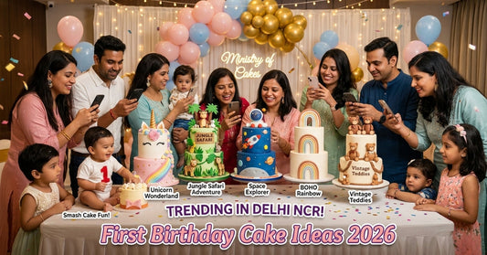 First Birthday Cake Themes Ideas 2026: Trending Designs Every Delhi NCR Parent Is Loving Right Now