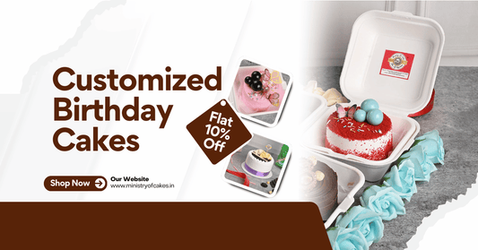 Order Customized Birthday Cakes in Delhi 