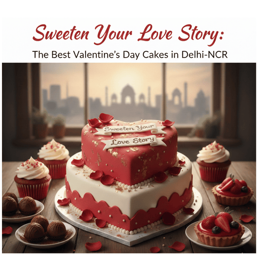 Sweeten Your Love Story: The Best Valentine’s Day Cakes in Delhi-NCR