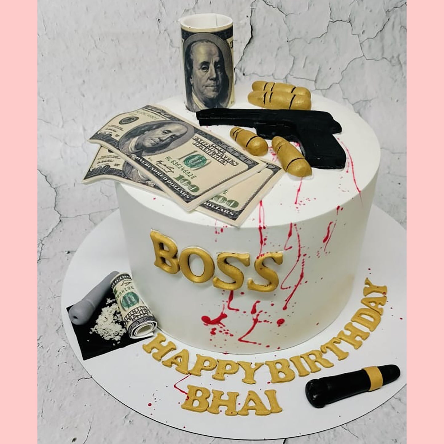 Boss Theme Designer Cake – Premium Corporate Celebration Cake | Ministry of Cakes