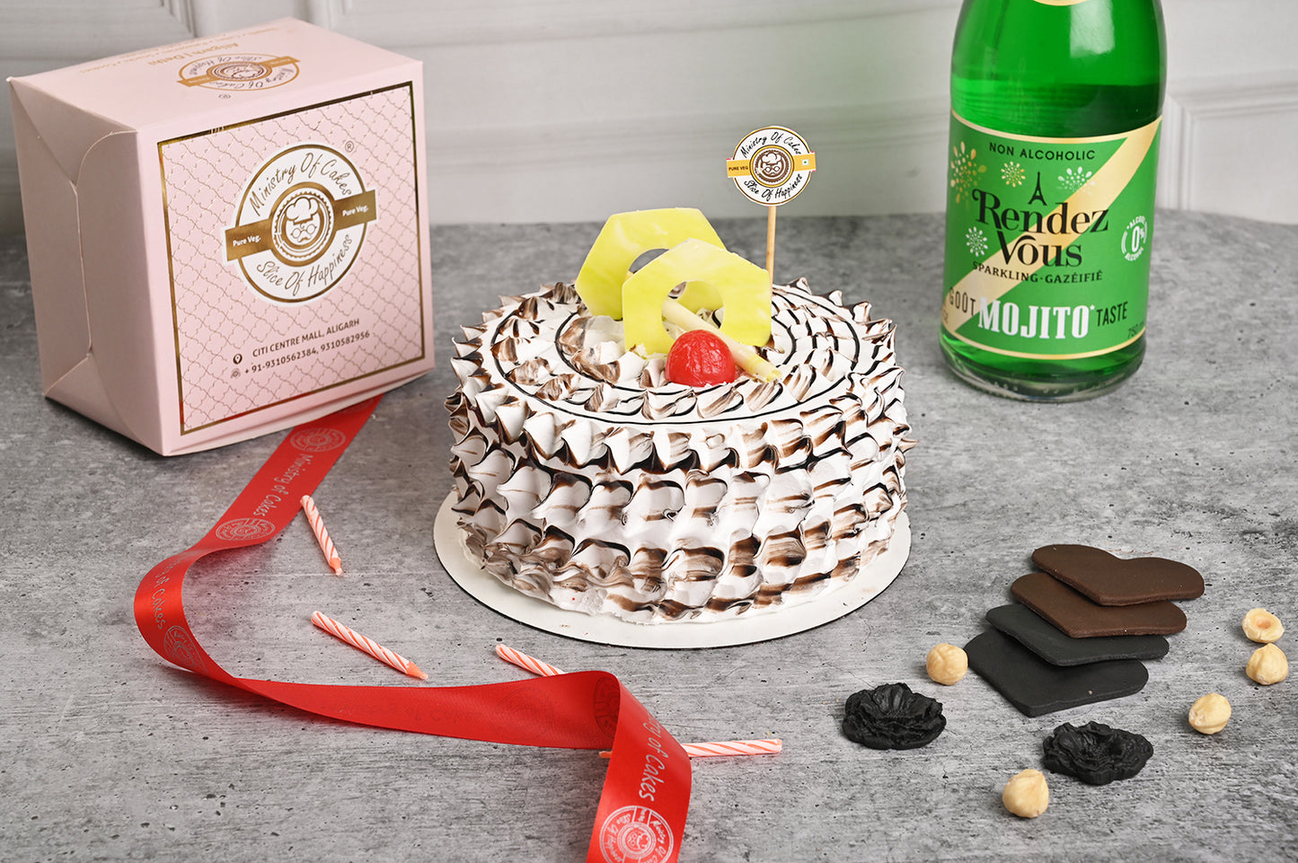 Choco Vanilla Cake by Ministry of Cakes