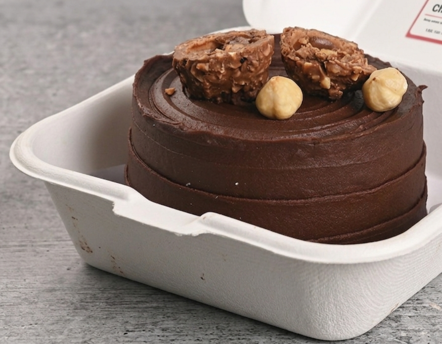 Chocolate Truffle Bento Cake