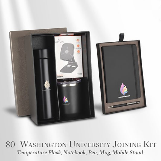 Temperature Flask, Notebook, Pen, Mug & Mobile Stand | Employee Joining Kit | Corporate Gifts | Festival Gifting | Ministry of Cakes