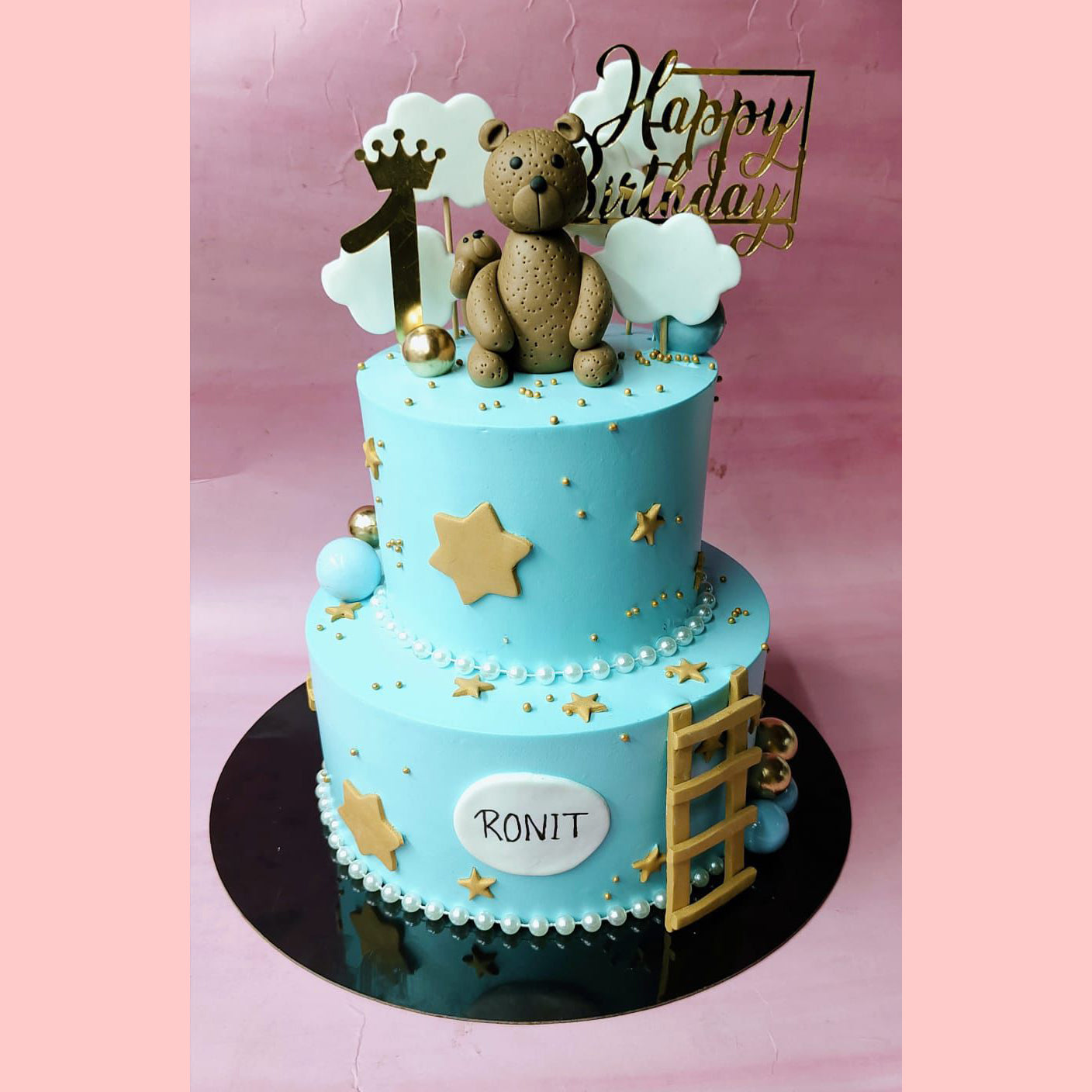 Birthday Designer Cake with Bear | Ministry of Cakes