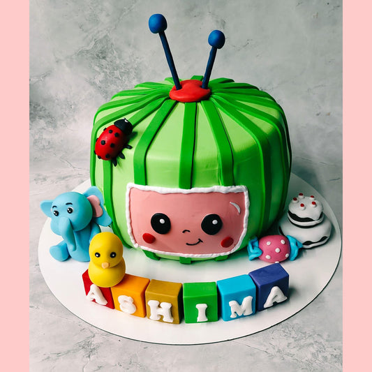 Cartoonic Pumpkin Designer Cake | Ministry of Cakes