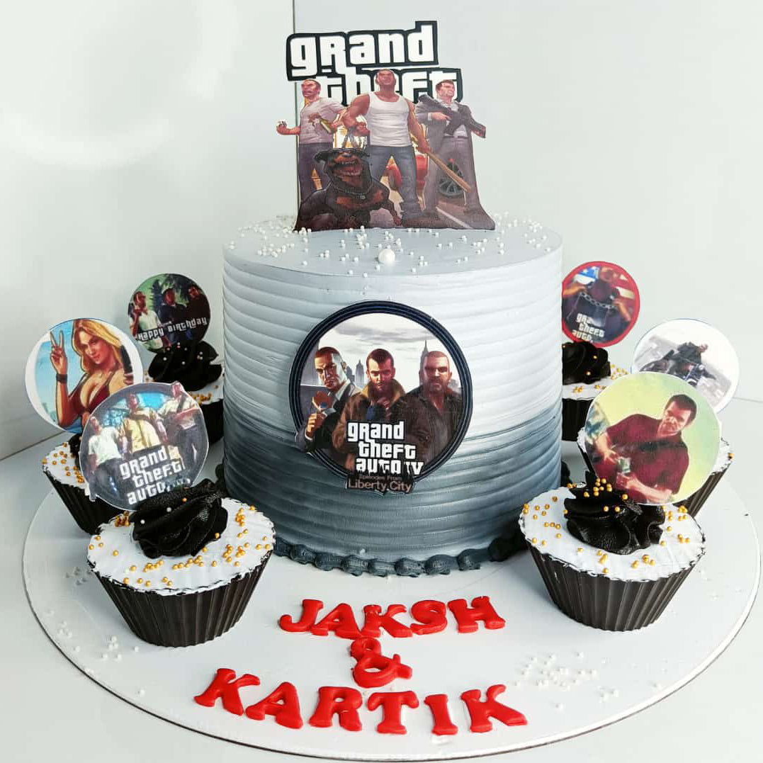 Grand Theft Auto Vice City Designer Cake | Ministry of Cakes
