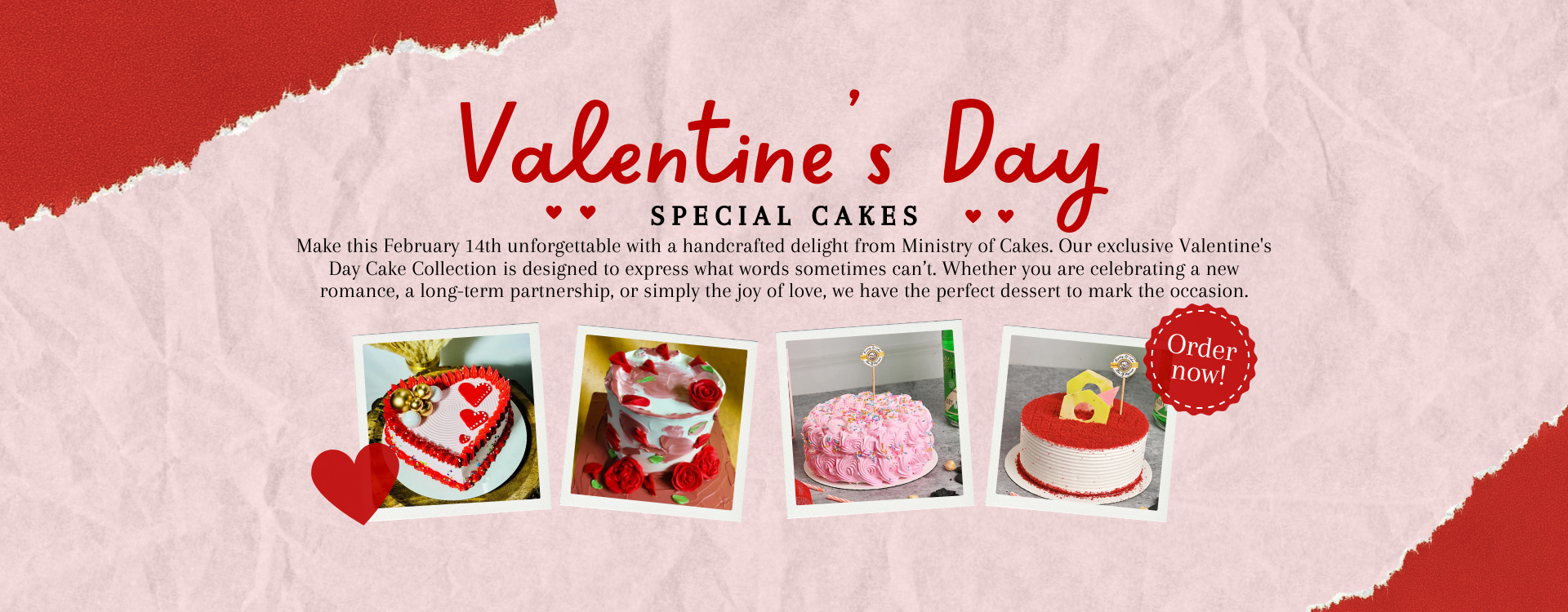 Valentine's Day Cakes | Ministry of Cakes