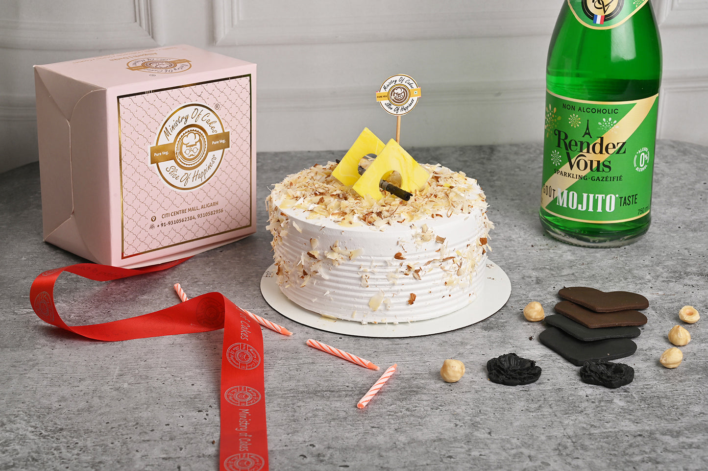 Milk Almond Cake by Ministry of Cakes