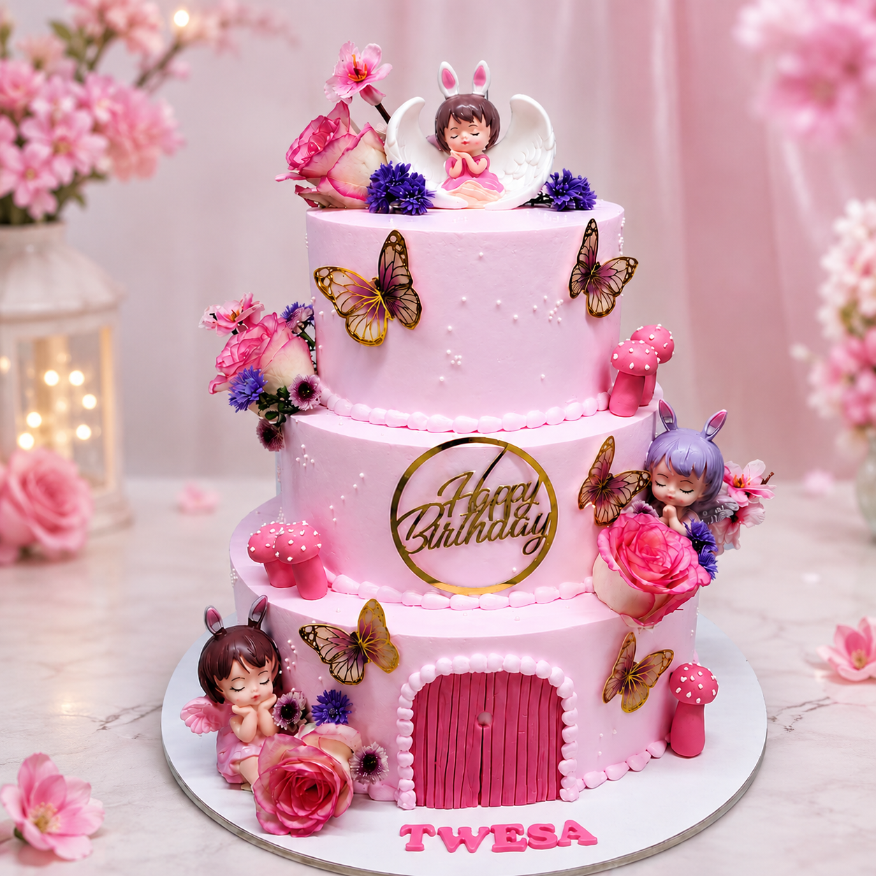 Enchanted Fairy Garden Birthday Cake | Ministry of Cakes