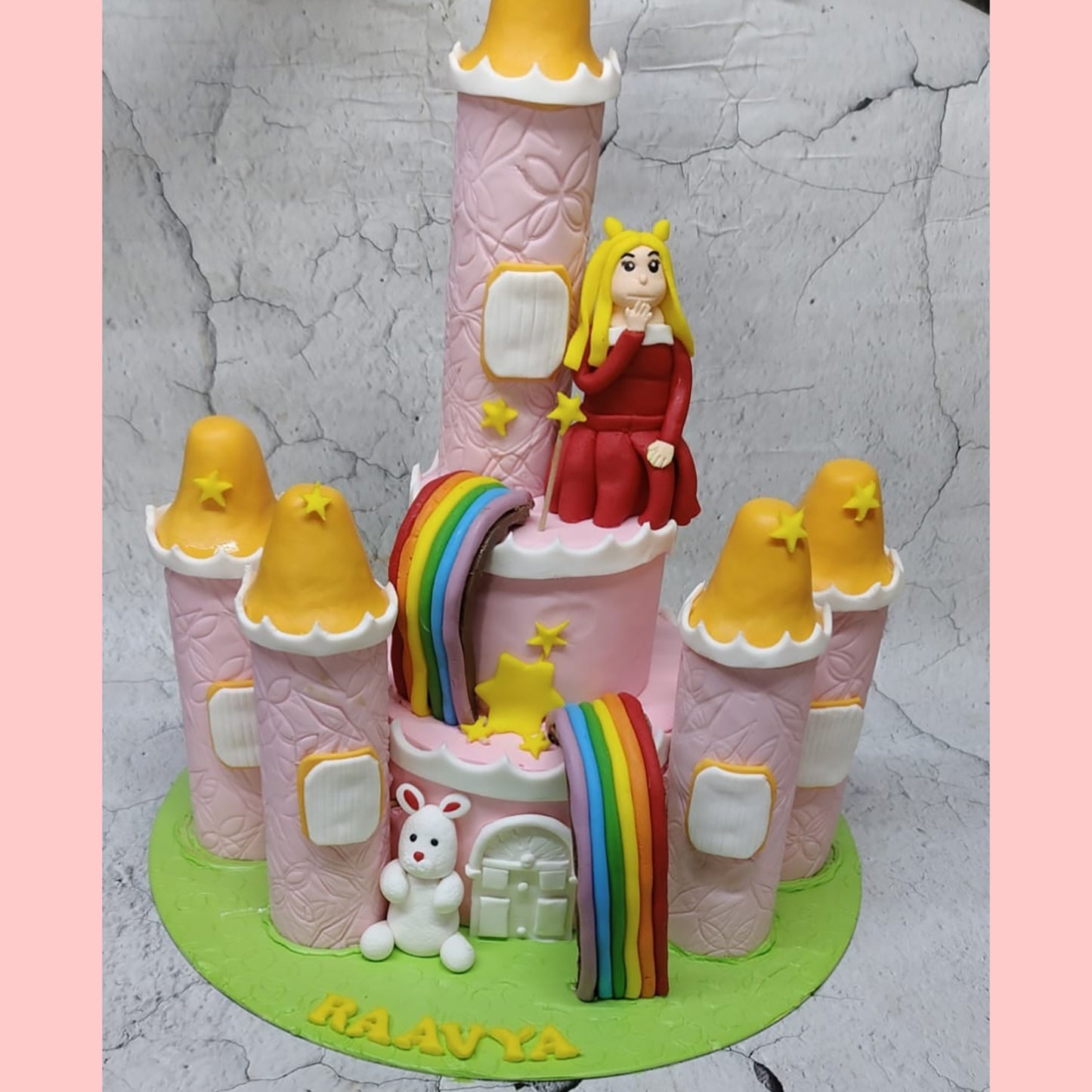 Rainbow Designer Cake – Colorful Theme Celebration Cake | Ministry of Cakes