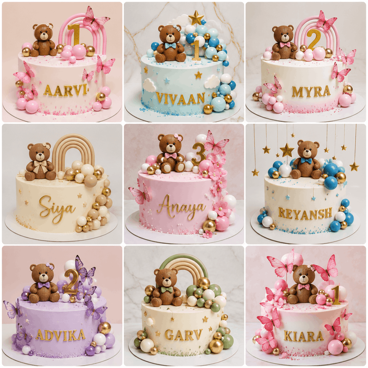 teddy theme cake online
